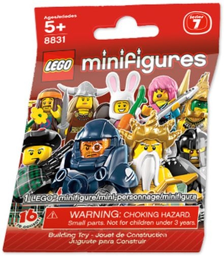 8831-1 Minifigure, Series 7 (Complete Random Set of 1 Minifigure)