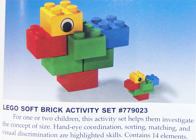 9023-1 Soft Brick Activity Set