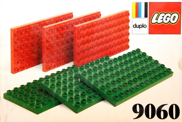 9060-1 Small Duplo Building Plates