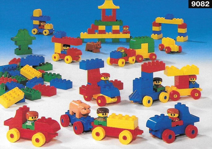 9082-1 Duplo Basic Vehicles Set