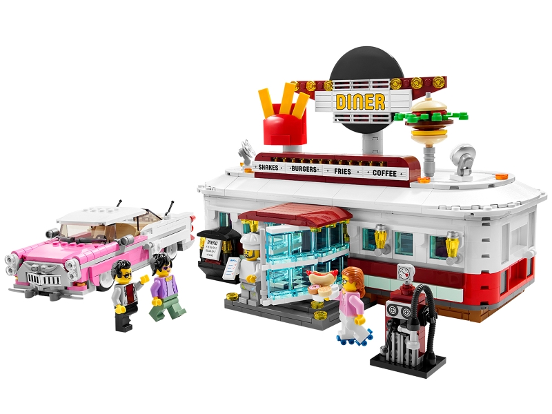 LEGO set: 910011-1, 1950s Diner