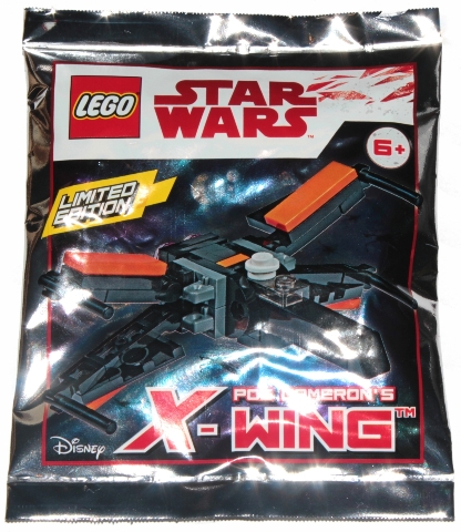 911841-1 Poe Dameron's X-Wing - Mini foil pack