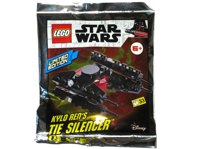 911954-1 Kylo Ren's TIE Silencer - Mini foil pack