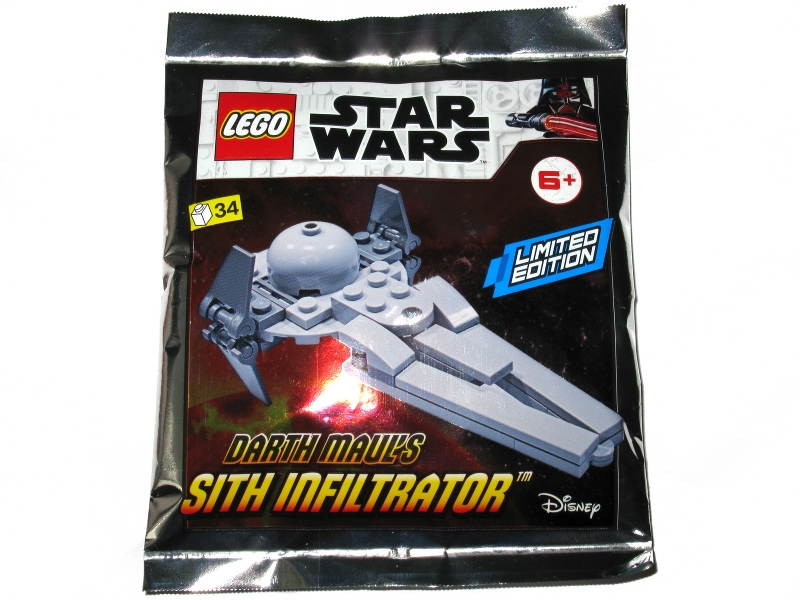 912058-1 Darth Maul's Sith Infiltrator - Mini foil pack