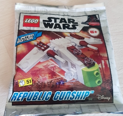 912178-1 Republic Gunship foil pack