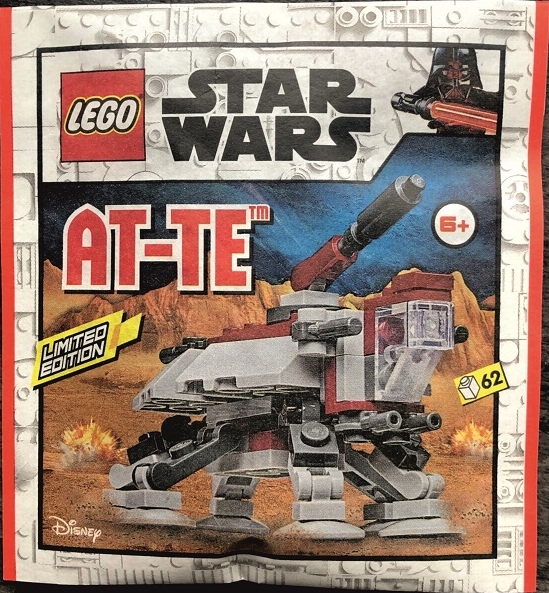 LEGO set: 912308-1, AT-TE - Mini paper bag