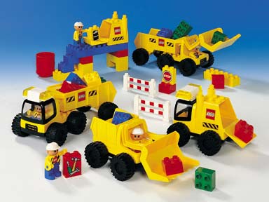 9128-1 Duplo Big Wheelers