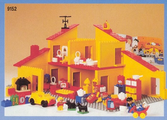 9152-1 Duplo House -123 elements