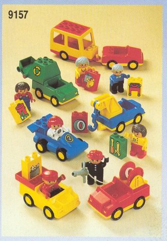 9157-1 Duplo Job Vehicles with Workers