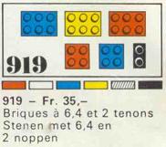 919-1 31 bricks with 2, 4 and 6 studs