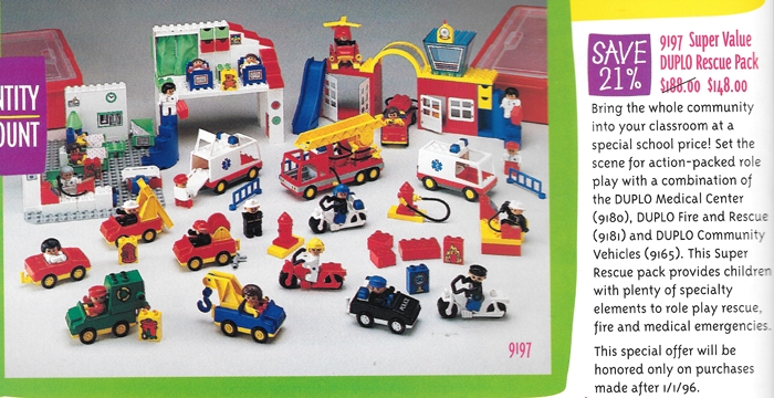 9197-1 Super Value DUPLO Rescue Pack