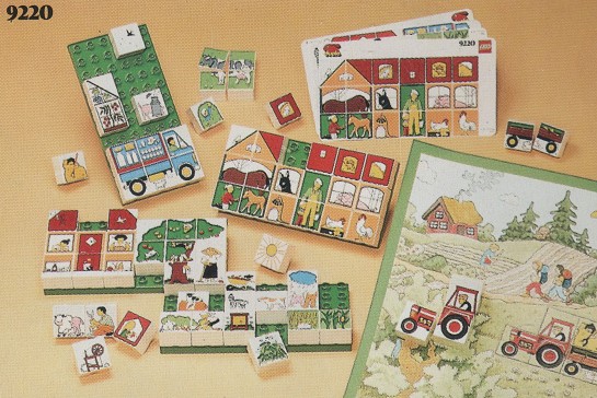 9220-1 Duplo Farm Scene Mosaics