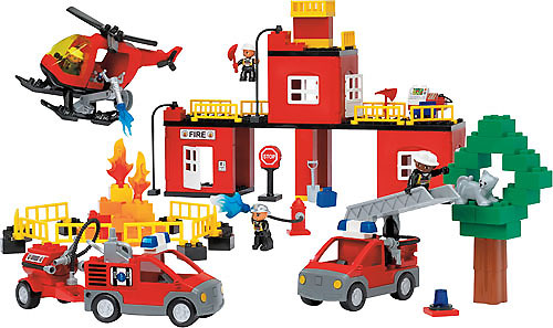 9240-1 Fire Station (Fire Rescue Services Set)