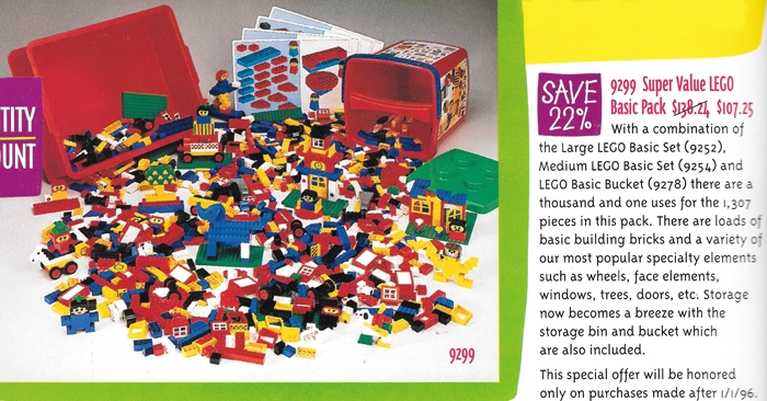 9299-1 Super Value LEGO Basic Pack