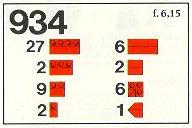 934-1 Roof Bricks, 45 Degrees