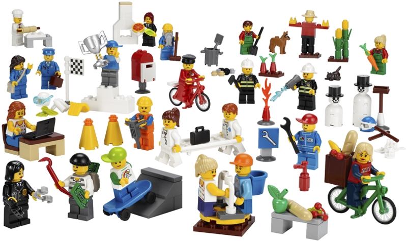 9348-1 Community Minifigure Set