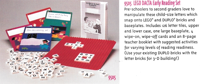 9505-1 Early Reading Set (First Reading Set / My First Writing Set)