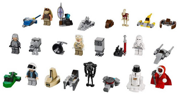 9509-1 Advent Calendar 2012, Star Wars