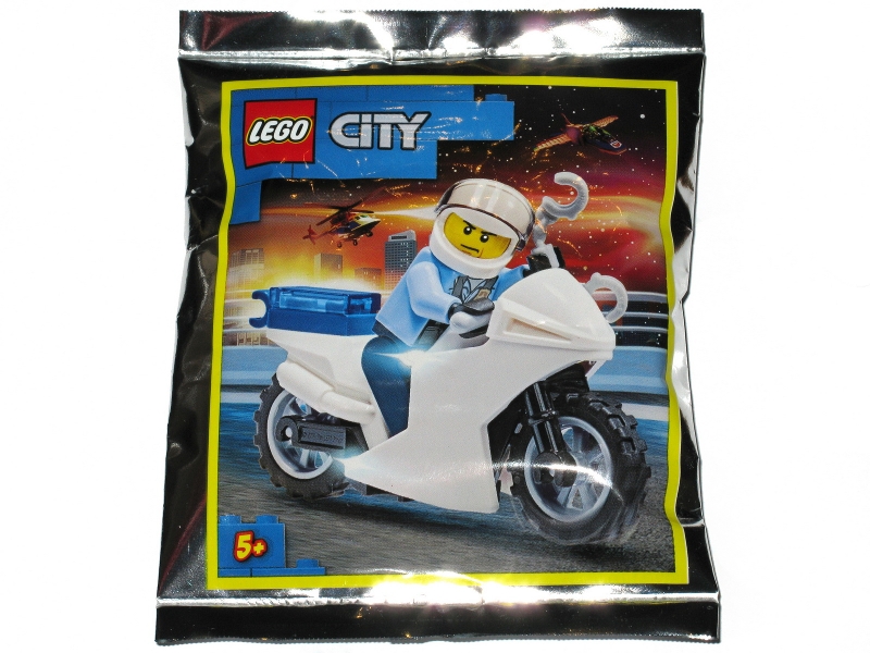 952001-1 Policeman and Motorcycle foil pack #2