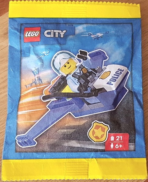 LEGO set: 952307-1, Policeman with Jet paper bag