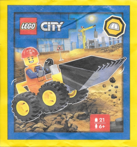 LEGO set: 952310-1, Builder with Digger paper bag