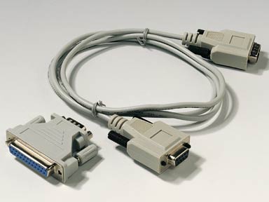 9768-1 Control Lab Serial Cable for IBM PC and Compatible (9 and 25 pin)