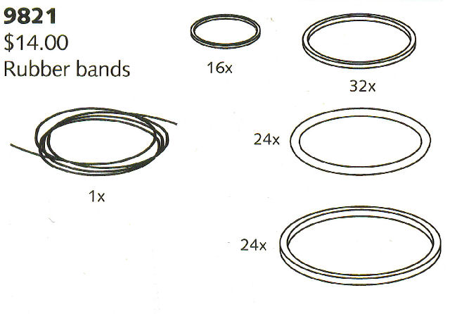 9821-1 Rubber Bands