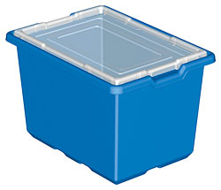 9840-1 X-Large Blue Storage Bin (16.5in x 12in x 10in)