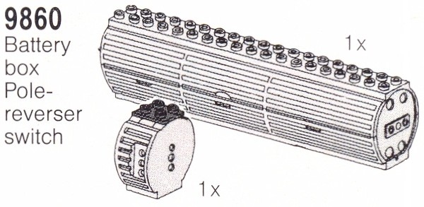 9860-1 Battery Box and Switch (4.5V)