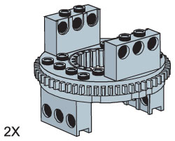 9876-1 Large Turntables