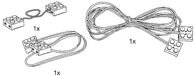 9897-1 Connecting Leads (9V)