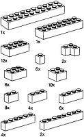 9934-1 Basic Bricks, Yellow