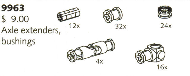 9963-1 Fittings for Cross Axles