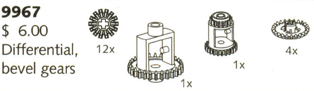 9967-1 Differentials and Crown Gears