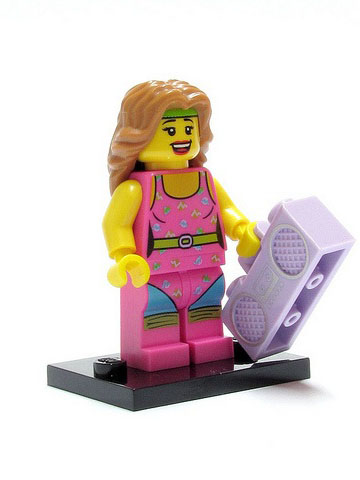 Fitness Instructor, Series 5 (Minifigure Only without Stand and Accessories)