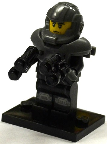 Galaxy Trooper, Series 13 (Complete Set with Stand and Accessories)
