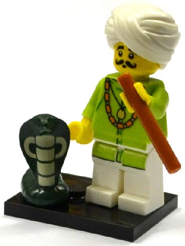 Snake Charmer, Series 13 (Complete Set with Stand and Accessories)