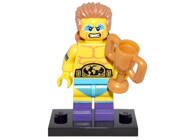 Wrestling Champion, Series 15 (Minifigure Only without Stand and Accessories)