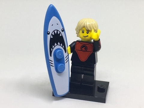 Pro Surfer, Series 17 (Minifigure Only without Stand and Accessories)