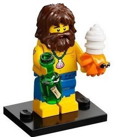 Shipwreck Survivor, Series 21 (Complete Set with Stand and Accessories)