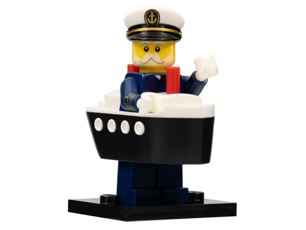 Ferry Captain, Series 23 (Complete Set with Stand and Accessories)