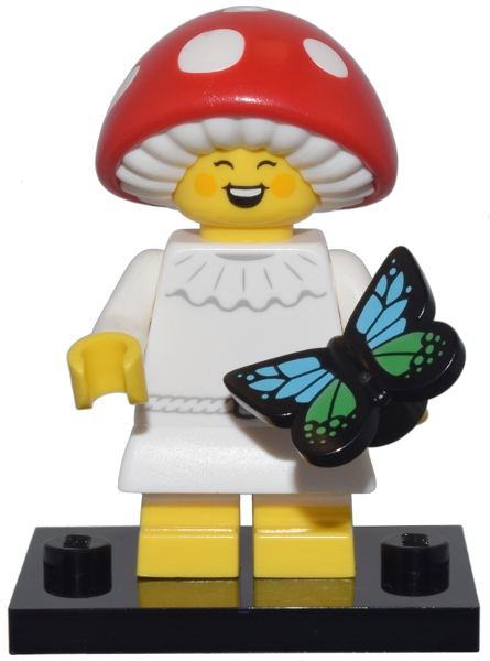 Mushroom Sprite, Series 25 (Complete Set with Stand and Accessories)