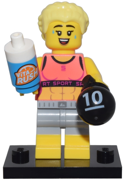 Fitness Instructor, Series 25 (Complete Set with Stand and Accessories)