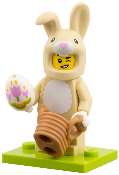 Cute Bunny Costume Fan, Series 28 (Complete Set with Stand and Accessories)