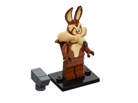 Wile E. Coyote, Looney Tunes (Minifigure Only without Stand and Accessories)