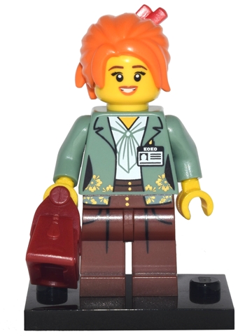 Misako, The LEGO Ninjago Movie (Complete Set with Stand and Accessories)