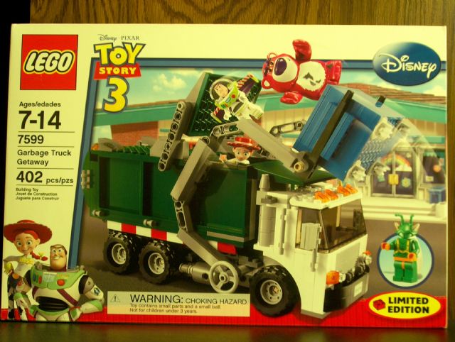 Set 7599 1 Garbage Truck Getaway Disney Toy Story BrickLink