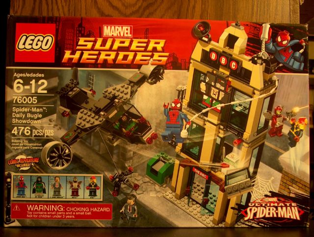 LEGO Marvel Super Heroes Spider-Man: Daily Bugle Showdown Set 76005 - US