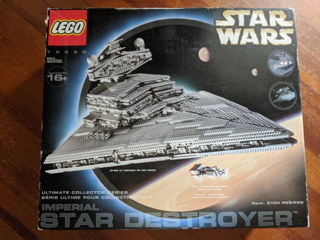 Sælger omhyggeligt Wow Set 10030-1 : Imperial Star Destroyer - UCS [Star Wars:Ultimate Collector  Series] [BrickLink]