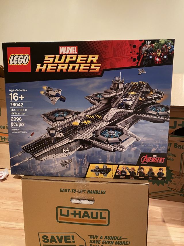 Set 76042 1 The SHIELD Helicarrier Marvel Comics BrickLink